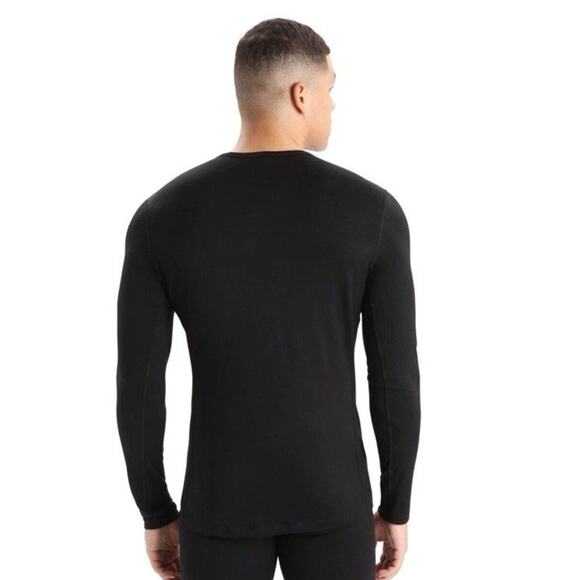 Icebreaker 100% Merino Wool 200 Oasis LS Crew Base Layer Top Mens Sz M NWT $105 - Picture 2 of 14